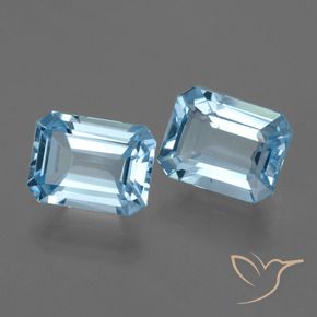 Shop natural 4.81ct Bleu Suisse Topaze gems, Octogone / coupe Émeraude, from Brésil at GemSelect. In stock, global shipping!