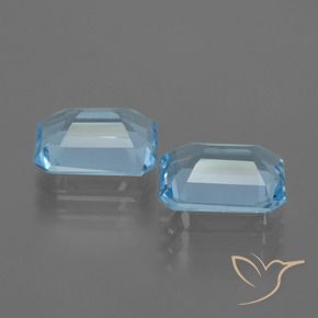Shop natural 4.81ct Bleu Suisse Topaze gems, Octogone / coupe Émeraude, from Brésil at GemSelect. In stock, global shipping!