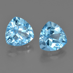 Achetez naturel 5,86ct bleue topaze gems, trillion, en provenance brésil chez gemselect. en stock, livraison internationale!