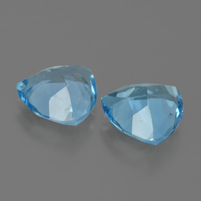 Achetez naturel 7,32ct bleue topaze gems, trillion, en provenance brésil chez gemselect. en stock, livraison internationale!