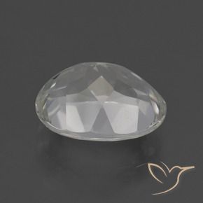 Topaze Blanc chaud naturelle ovale, 4.87 ct, VS