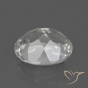 Topaze Blanc chaud naturelle ovale, 4.93 ct, VVS