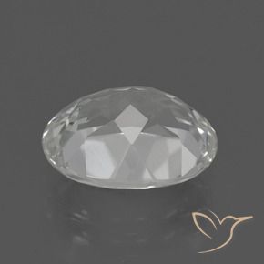Topaze Blanc clair naturelle ovale, 4.58 ct, VS