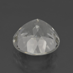 Topaze Blanc chaud naturelle Coupe roude, 7.00 ct, VS