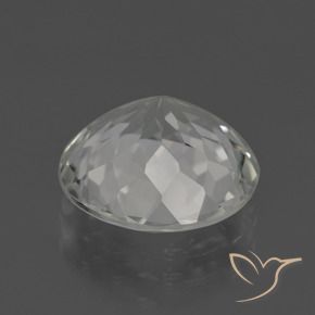 Topaze Blanc chaud naturelle Coupe roude, 5.51 ct, VVS