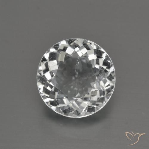 4.62ct Naturel Blanc chaud Topaze, Tour, VS