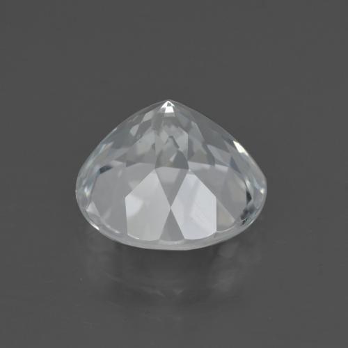 Topaze blanc naturelle coupe roude, 4,63 ct, VS