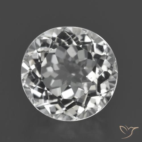 4.81ct Naturel Blanc clair Topaze, Tour, VVS-VS