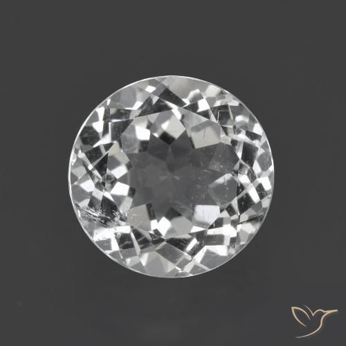 3.87ct Naturel Blanc clair Topaze, Tour, VS