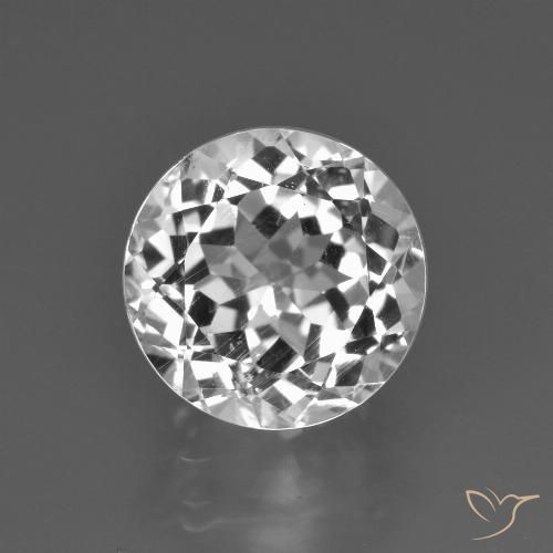 4.21ct Naturel Blanc chaud Topaze, Tour, VS