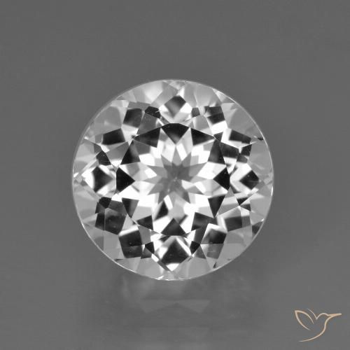 4.33ct Naturel Blanc clair Topaze, Tour, VS