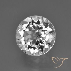 Topaze Blanc clair naturelle Tour, 4.33 ct, VS