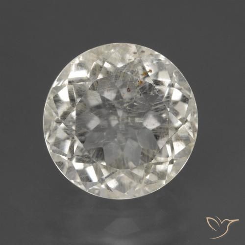 4.12ct Naturel Blanc chaud Topaze, Tour, VS-SI