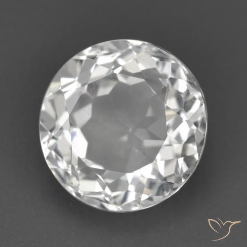 Topaze Blanc clair naturelle Tour, 3.57 ct, VVS