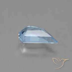 Topaze Bleu ciel naturelle Fantaisie, 1.39 ct, VVS-VS