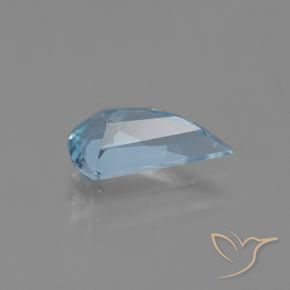 Topaze Bleu ciel naturelle Fantaisie, 1.33 ct, VVS-VS