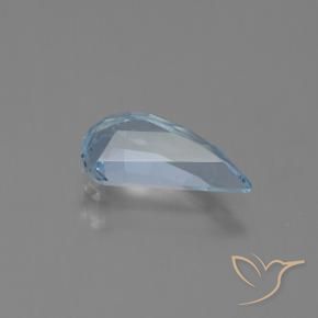 Topaze Bleu ciel naturelle Fantaisie, 1.32 ct, VVS-VS