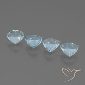 Achetez naturel 2,04ct bleue topaze gems, trillion, en provenance brésil chez gemselect. en stock, livraison internationale!