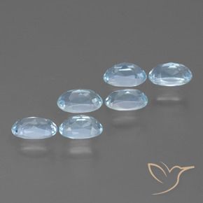 Achetez naturel 1,84ct bleue topaze gems, coupe ovale, en provenance brésil chez gemselect. en stock, livraison internationale!