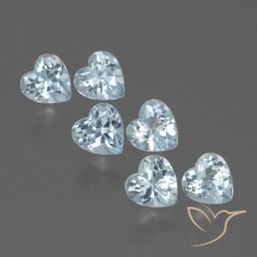 Shop natural 1.94ct Bleu ciel Topaze gems, Cœur, from Brésil at GemSelect. In stock, global shipping!