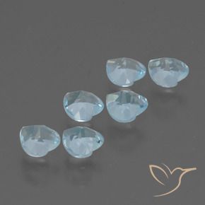 Shop natural 1.94ct Bleu ciel Topaze gems, Cœur, from Brésil at GemSelect. In stock, global shipping!
