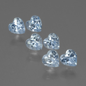 Achetez naturel 1,94ct bleue topaze gems, forme de coeur, en provenance brésil chez gemselect. en stock, livraison internationale!