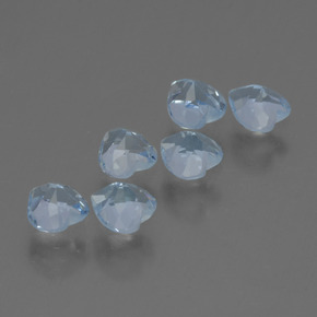 Achetez naturel 1,94ct bleue topaze gems, forme de coeur, en provenance brésil chez gemselect. en stock, livraison internationale!