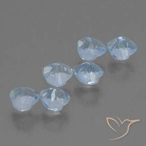 Shop natural 2.11ct Bleu ciel Topaze gems, Cœur, from Brésil at GemSelect. In stock, global shipping!