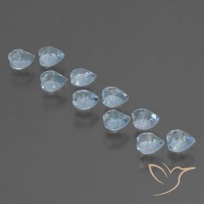 Achetez naturel 2,83ct bleue topaze gems, forme de coeur, en provenance brésil chez gemselect. en stock, livraison internationale!