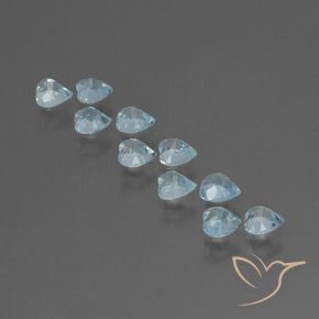Shop natural 2.93ct Bleu ciel Topaze gems, Cœur, from Brésil at GemSelect. In stock, global shipping!