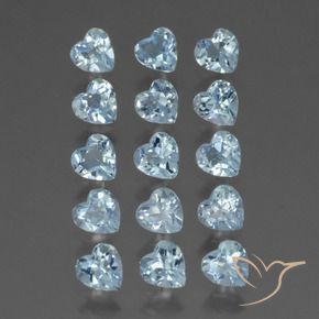 Shop natural 4.31ct Bleu ciel Topaze gems, Cœur, from Brésil at GemSelect. In stock, global shipping!