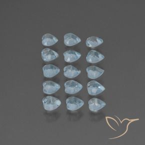 Shop natural 4.49ct Bleu ciel Topaze gems, Cœur, from Brésil at GemSelect. In stock, global shipping!