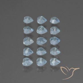 Shop natural 4.93ct Bleu ciel Topaze gems, Cœur, from Brésil at GemSelect. In stock, global shipping!