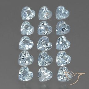 Shop natural 4.55ct Bleu ciel Topaze gems, Cœur, from Brésil at GemSelect. In stock, global shipping!