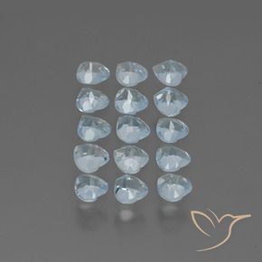 Shop natural 4.55ct Bleu ciel Topaze gems, Cœur, from Brésil at GemSelect. In stock, global shipping!