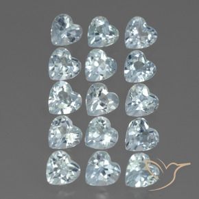 Shop natural 4.75ct Bleu ciel Topaze gems, Cœur, from Brésil at GemSelect. In stock, global shipping!