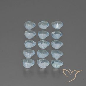 Shop natural 4.75ct Bleu ciel Topaze gems, Cœur, from Brésil at GemSelect. In stock, global shipping!