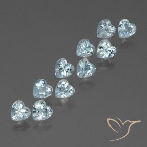 Shop natural 2.91ct Bleu ciel Topaze gems, Cœur, from Brésil at GemSelect. In stock, global shipping!