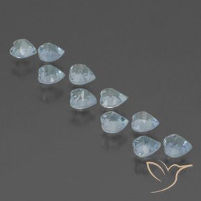 Shop natural 3.04ct Bleu ciel Topaze gems, Cœur, from Brésil at GemSelect. In stock, global shipping!