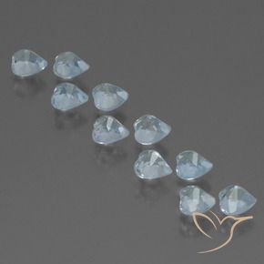 Shop natural 3.32ct Bleu ciel Topaze gems, Cœur, from Brésil at GemSelect. In stock, global shipping!