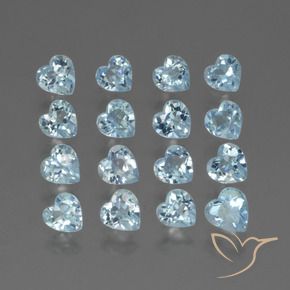 Shop natural 4.69ct Bleu ciel Topaze gems, Cœur, from Brésil at GemSelect. In stock, global shipping!
