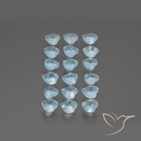 Shop natural 5.46ct Bleu ciel Topaze gems, Cœur, from Brésil at GemSelect. In stock, global shipping!