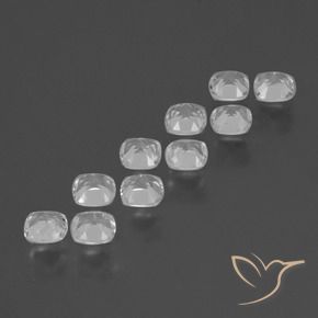 Shop natural 4.71ct Blanc Topaze gems, Coussin, from Brésil at GemSelect. In stock, global shipping!