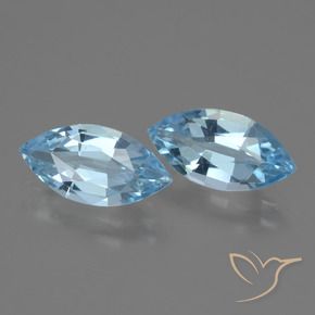 Shop natural 4.12ct Bleu ciel Topaze gems, Marquise, from Brésil at GemSelect. In stock, global shipping!