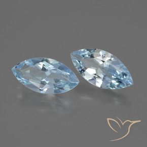 Shop natural 3.88ct Bleu ciel Topaze gems, Marquise, from Brésil at GemSelect. In stock, global shipping!