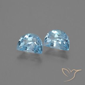 Shop natural 2.06ct Bleu ciel Topaze gems, Fantaisie, from Brésil at GemSelect. In stock, global shipping!