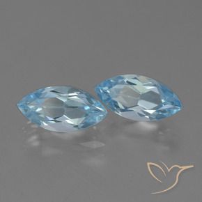 Shop natural 4.38ct Bleu ciel Topaze gems, Marquise, from Brésil at GemSelect. In stock, global shipping!
