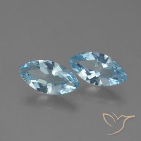 Shop natural 3.53ct Bleu ciel Topaze gems, Marquise, from Brésil at GemSelect. In stock, global shipping!
