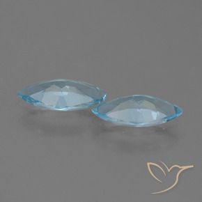 Shop natural 3.53ct Bleu ciel Topaze gems, Marquise, from Brésil at GemSelect. In stock, global shipping!