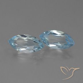 Shop natural 4.45ct Bleu ciel Topaze gems, Marquise, from Brésil at GemSelect. In stock, global shipping!